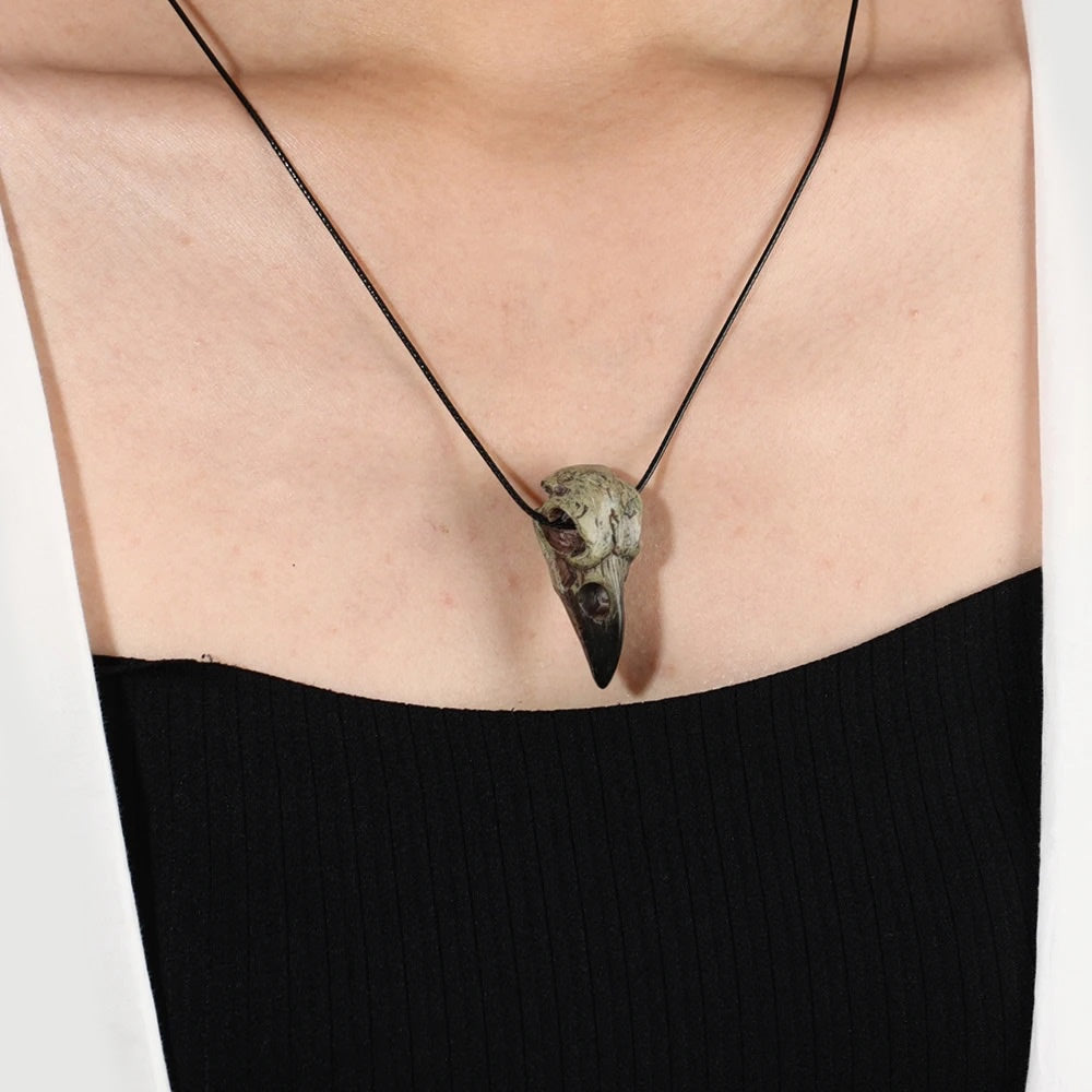 Bird Skull Necklace