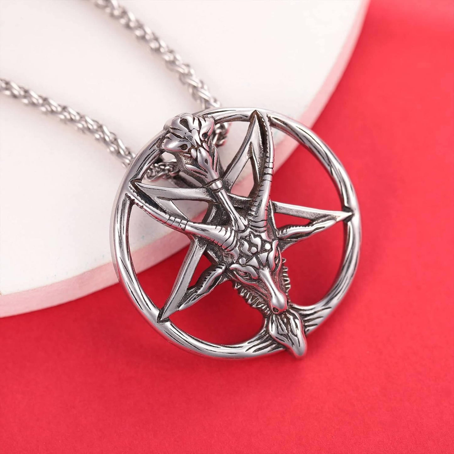 Inverted Pentagram Necklace