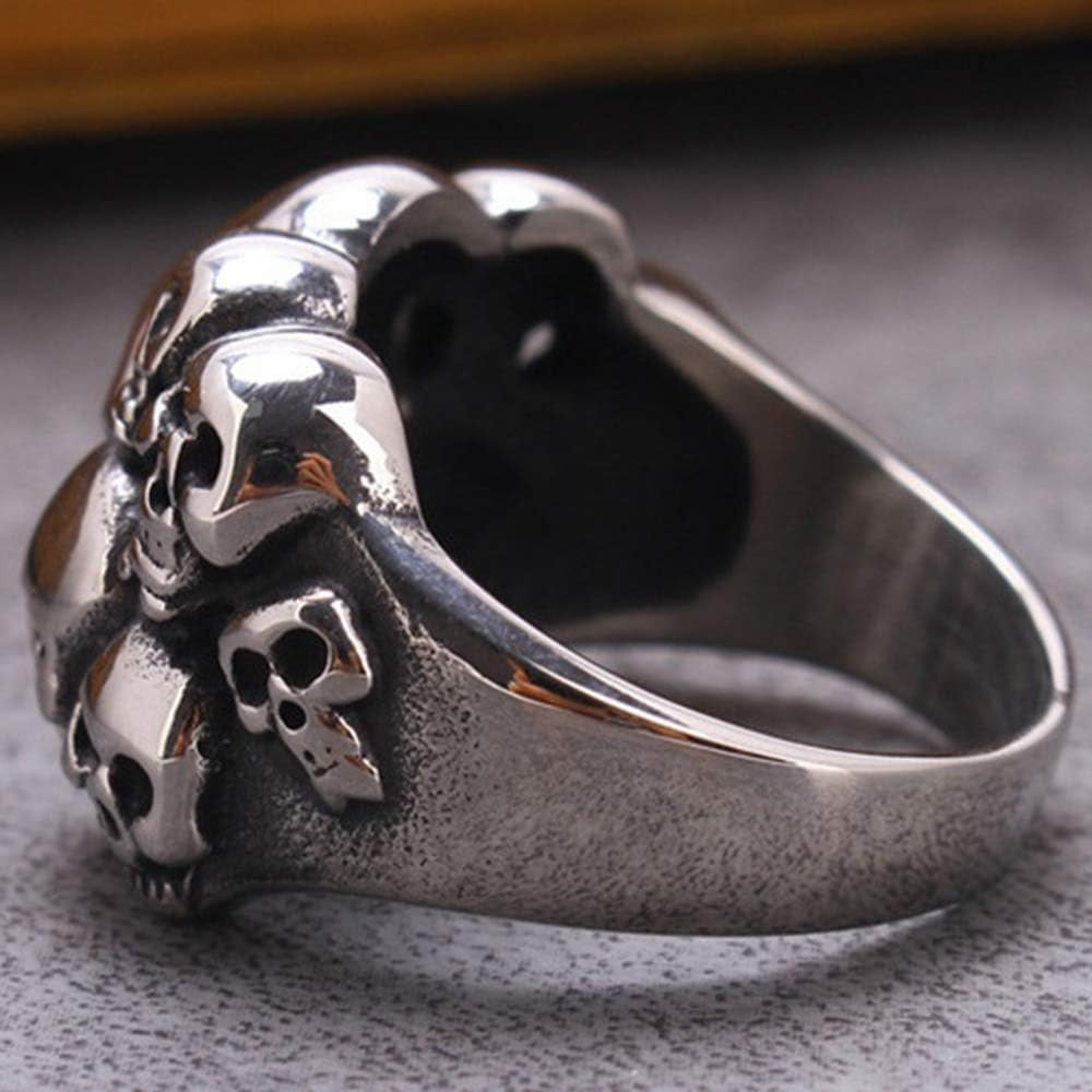 Multi Skull Ring For Men And Women