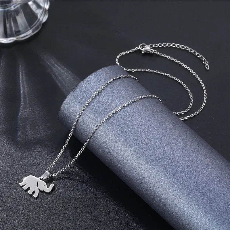 Elephant Pendant Necklace