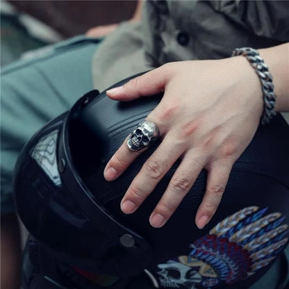 Mens Skull Ring